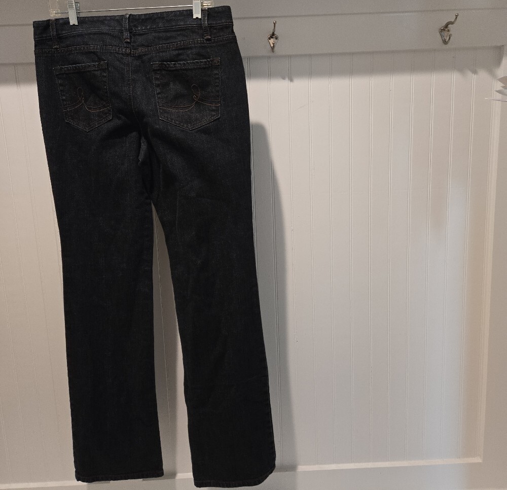 LOFT Dark Wash Tall Jeans - Picture 4 of 10